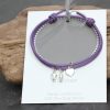 Friendship bracelet: Purple Heart - Image 4