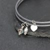 Friendship bracelet: Silver Heart - Image 2
