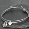 Friendship bracelet: Silver Heart - Image 3