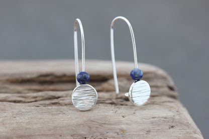 Sterling silver Lapis Lazuli earrings