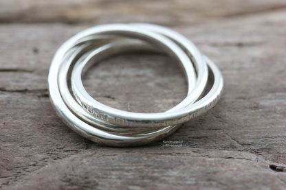 Sterling silver Russian Wedding Band