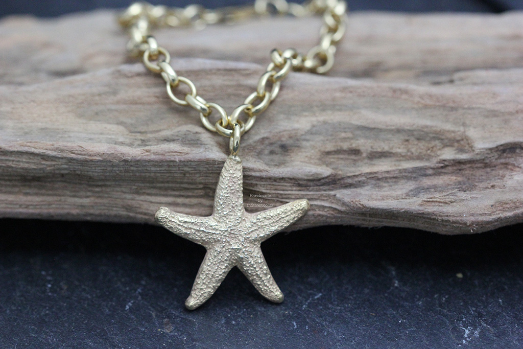 Starfish Bracelet in Gold Vermeil